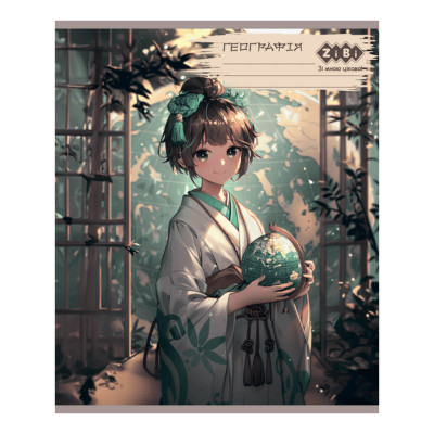 Тетрадь ZiBi набор ученических ANIME 48 листов ячейка 10 штук, 8 предметов (ZB.1704-99) Винница - изображение 7