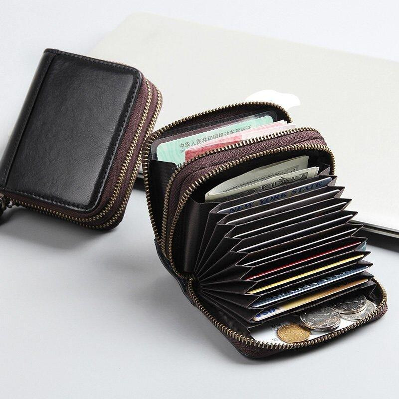 Визитница Vintage 14964 кожаная Коричневая Киев - изображение 1