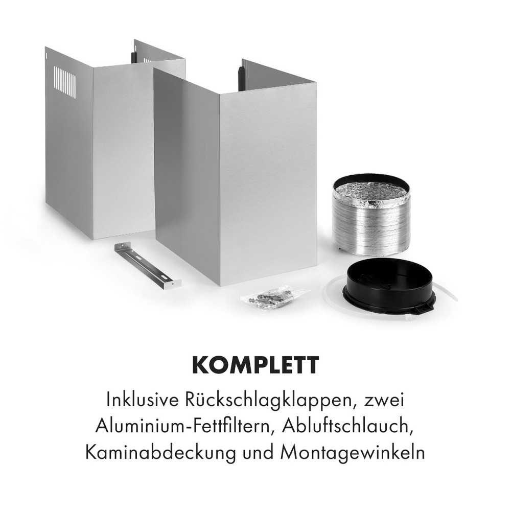 Витяжка Darya 90 см 310 м3/год неіржавка сталь срібляста 90 см (Німеччина, читати опис) Рівне - фото 9