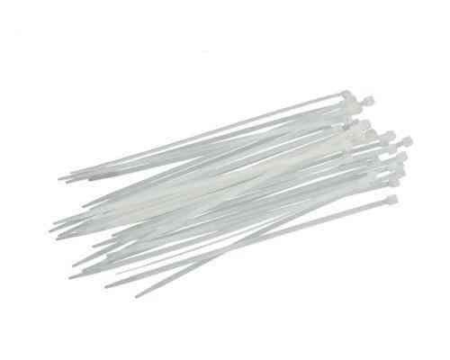 Хомут пластиковий 3*250 мм бiлий, 100 шт Харків