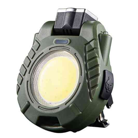 Ліхтар для кемпінгу RB440-COB, білий жовтий червоний, миготливий, type-c, сенсор, магніт Дніпро