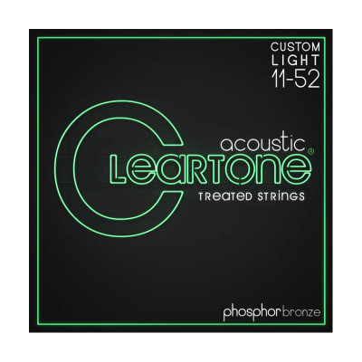 Струны для гитары Cleartone Acoustic Phosphor Bronze Extra Light (11-52) (7411) Винница - изображение 1