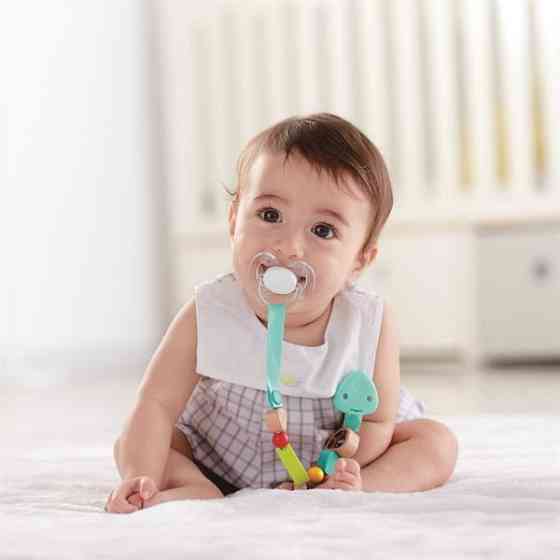 Тримач для пустушки Hape Жук сонечко (E0020) Харьков