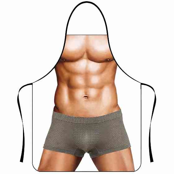 Фартук с приколом мужчина в трусах 73 на 57 см разноцветный Киев