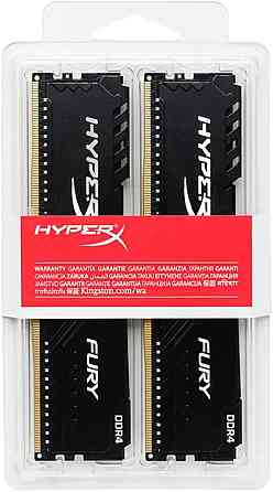 DDR4 Kingston HyperX FURY 32GB (Kit of 2x16384) 3200MHz CL16 Black DIMM Киев