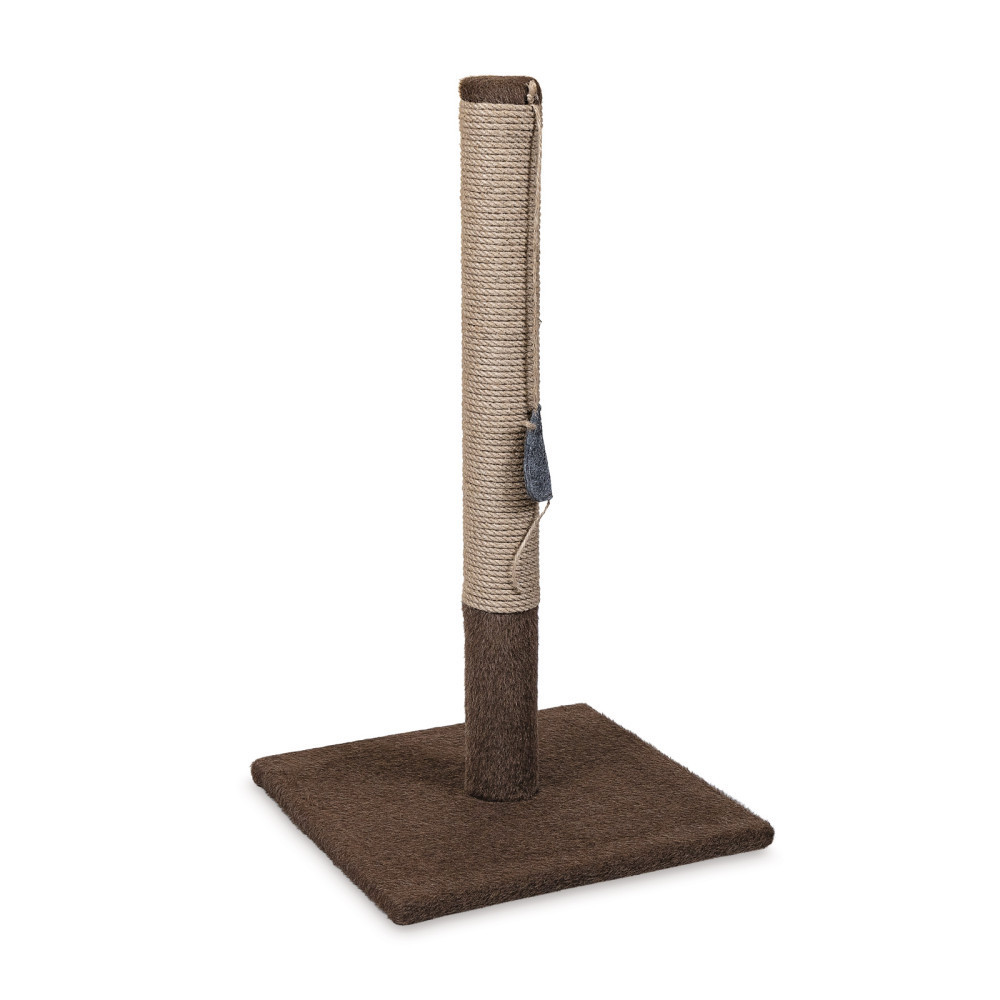 Когтеточка столбик Природа Мими Brown для котов 36x36x66 см Киев - изображение 2