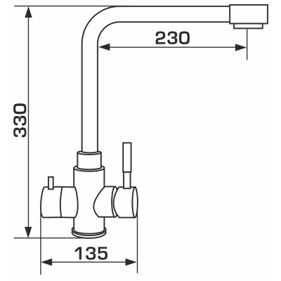 Змішувач GRANADO Badalona LUX grafito (gz0409L) Вінниця - фото 8