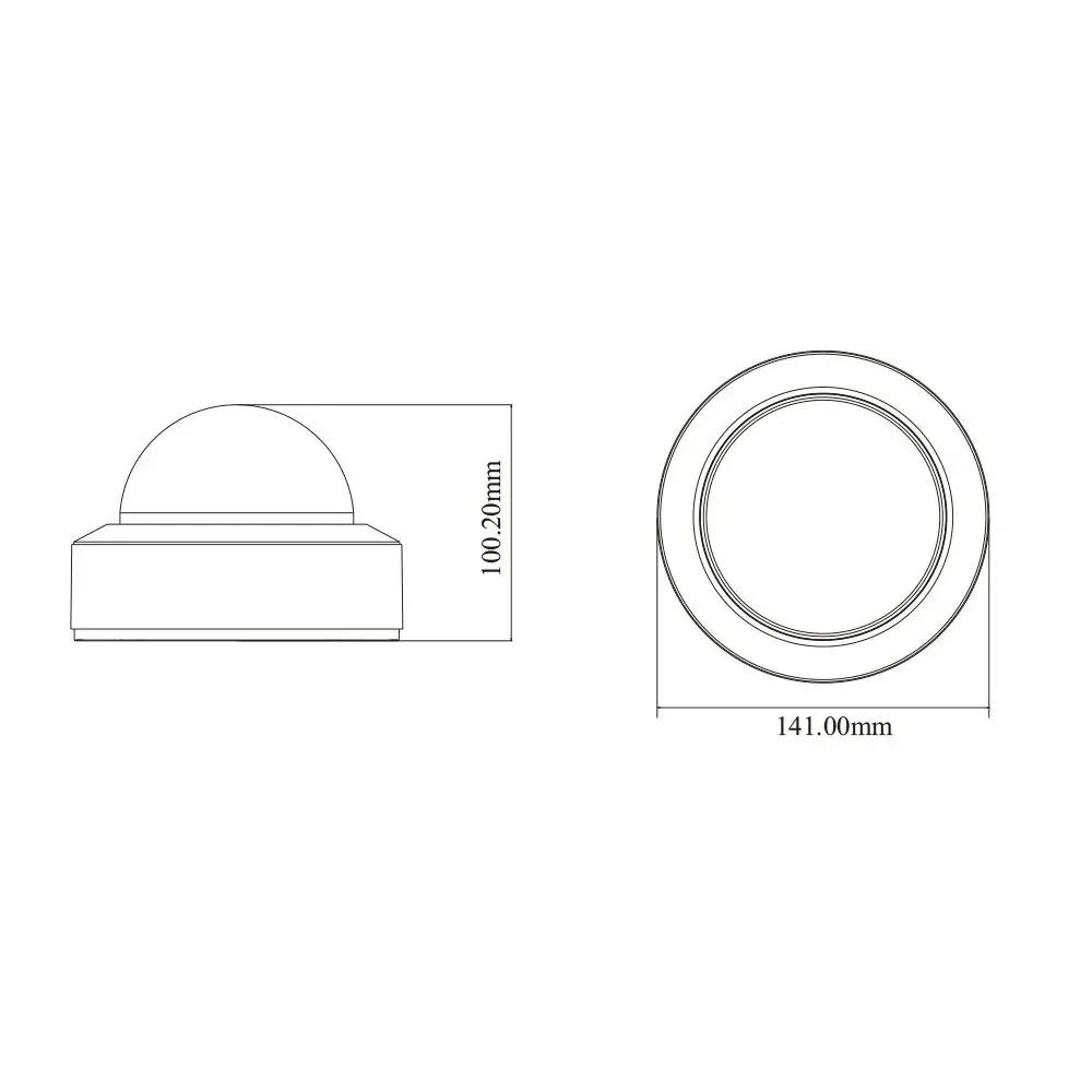 IP-відеокамера 4Mp TVT TD-9543S4-C(D/AZ/PE/AR3) f=2.8-12mm з мікрофоном (77-00450) Київ - фото 2