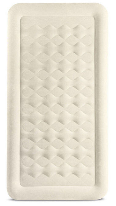 Одноместная надувная кровать с электронасосом 191*99*46 см Intex бежевая Киев - изображение 2