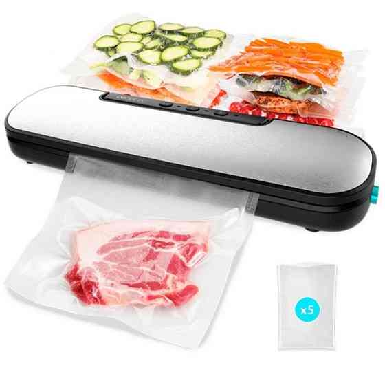 Вакуумний пакувальник Cecotec SealVac Easy Magnetik (CCTC-04375) ( сріблястий з чорним ) Харьков