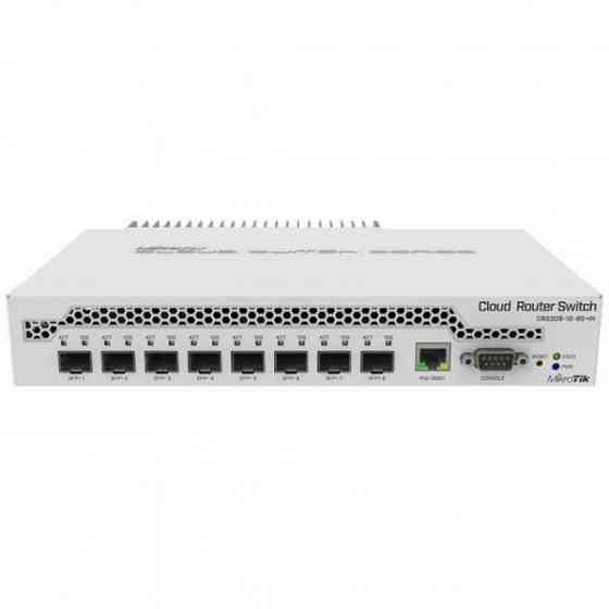 Комутатор Mikrotik CRS309-1G-8S+IN, 8xSFP+, 1хGE PoE In managment, RS232, L3) Киев