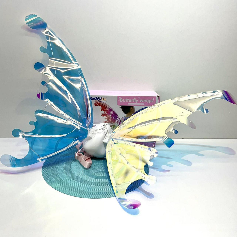 Крила феї для дівчаток музика підсвічування розібрані форми крил (R01) Чернігів - фото 1