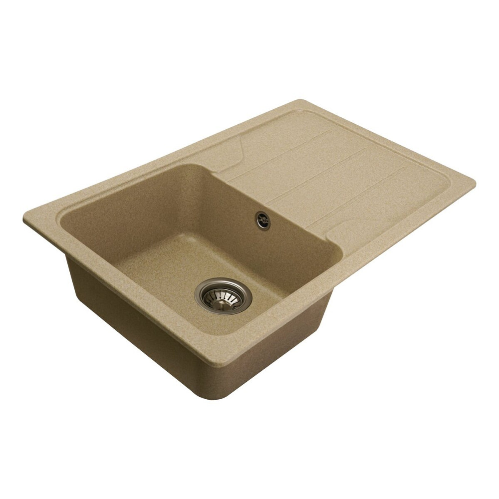 VALESO Гранітна мийка для кухні VALESO VERONA 7850 матова Сафарі Коломия - фото 9