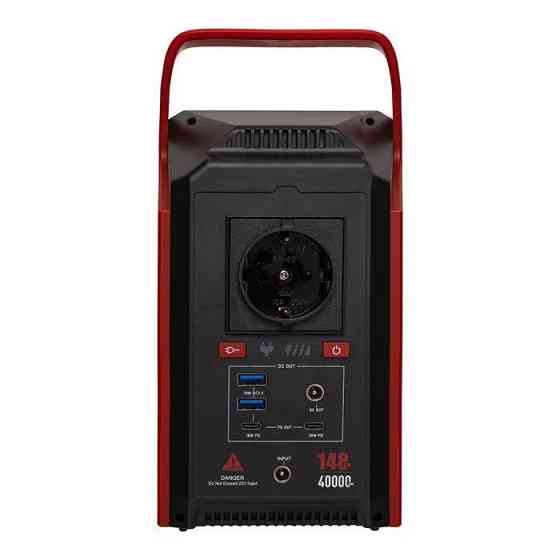 Зарядна станція PowerPlant PP-425 40000mAh, PD 30W, AC 200W (PB931415) Киев