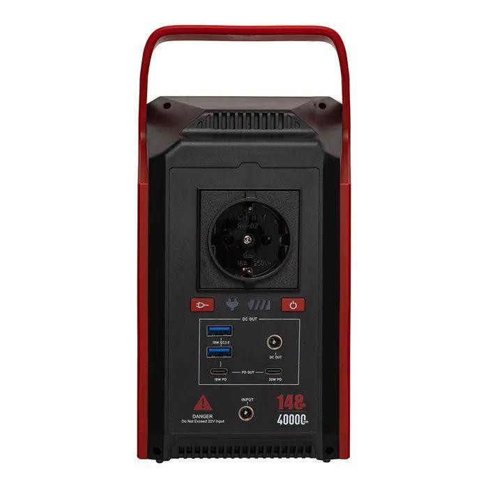 Зарядна станція PowerPlant PP-425 40000mAh, PD 30W, AC 200W (PB931415) Киев - изображение 1