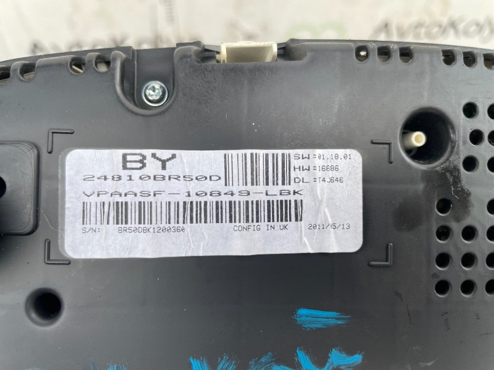 Панель приладів (спідометр) Nissan Qashqai 2007-2013 (24810BR50D) Ковель - фото 4