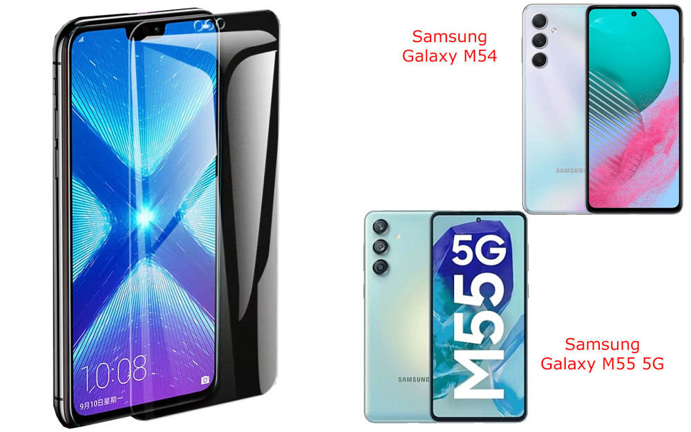 Защитное стекло NeoGlass для Samsung Galaxy M54, Galaxy M55 5G – ультрапрозрачное и устойчивое Киев - изображение 2