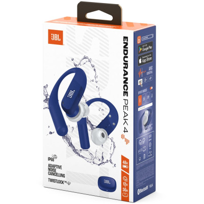 Навушники JBL Endurance Peak 4 Blue (JBLENDUPEAK4BLU) Вінниця - фото 8