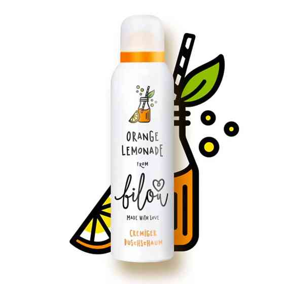 Пінка для душу Orange Lemonade Bilou 200 мл Київ