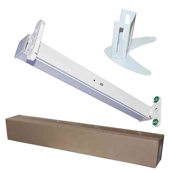 Опромінювач бактерецидний ОБП 2-15 на металевій підставці в індивідуальній упаковці LightTech LTC 15 T8 Дніпро