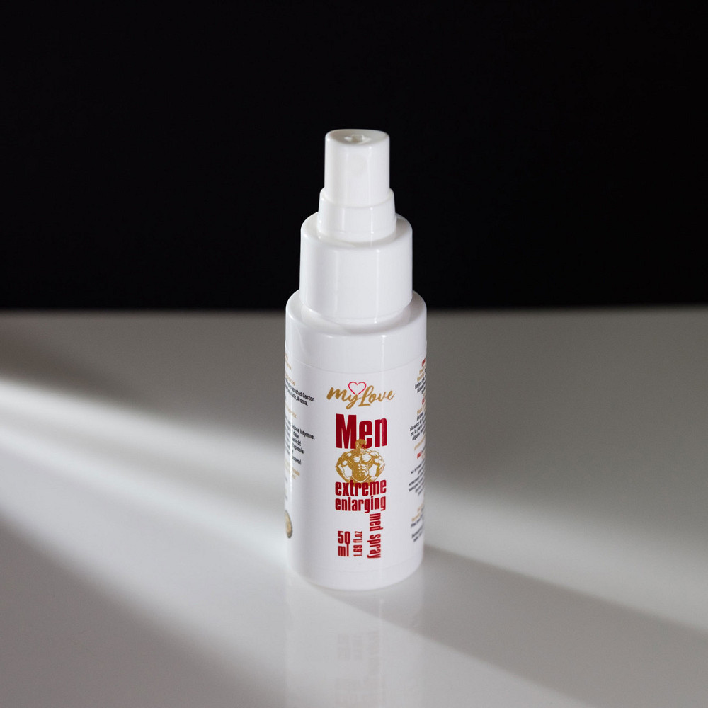 Збільшуючий спрей-лубрикант для чоловіків - MyLove Man Extreme Enlarging Med Spray, 50 мл Sex Aura Київ - фото 9