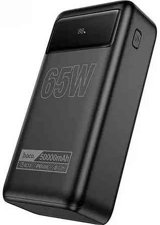 Павербанк HOCO DB81A Apollo 50000mAh 65W PD QC Black. Київ