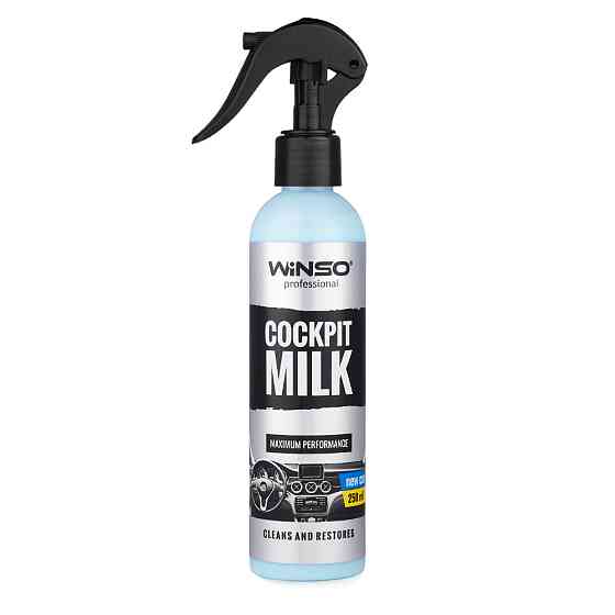 Поліроль-молочко для панелі приладів Winso Cockpit Milk New Car, 250мл Львів