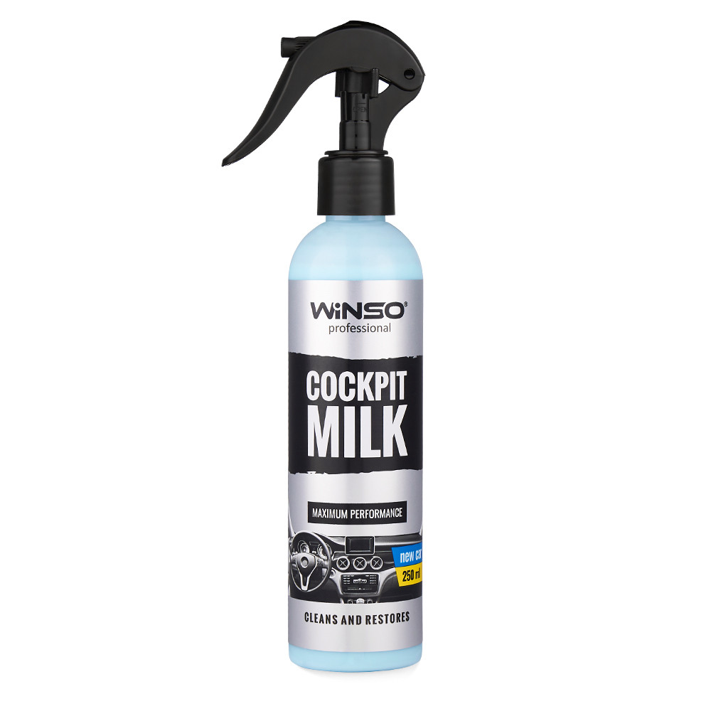 Поліроль-молочко для панелі приладів Winso Cockpit Milk New Car, 250мл Львів - фото 1