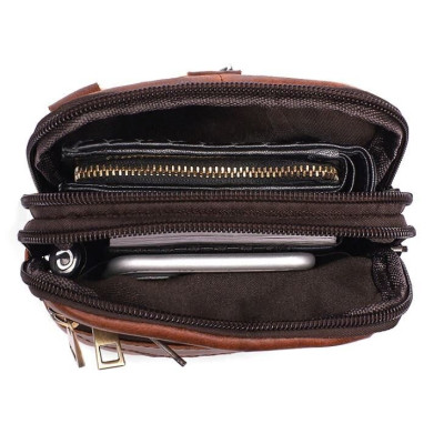 Сумка Vintage Коричневая (14724) Винница - изображение 9