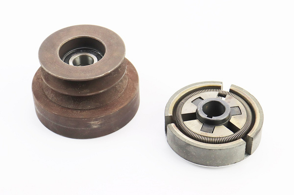 Шків-муфта зчеплення варіаторного типу (під колінвал d-20mm, D-102mm, два пази під ремінь SPB) 168F/170F Киев - изображение 1