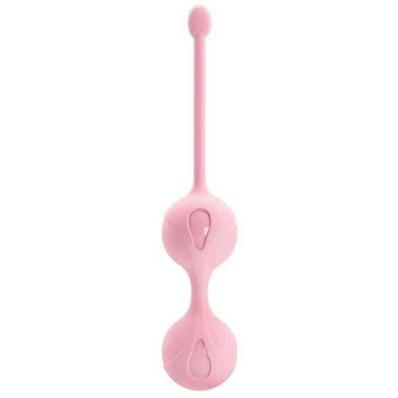 Вагинальный шарики нежно розового цвета Kegel tighten up2 Sex Aura Киев