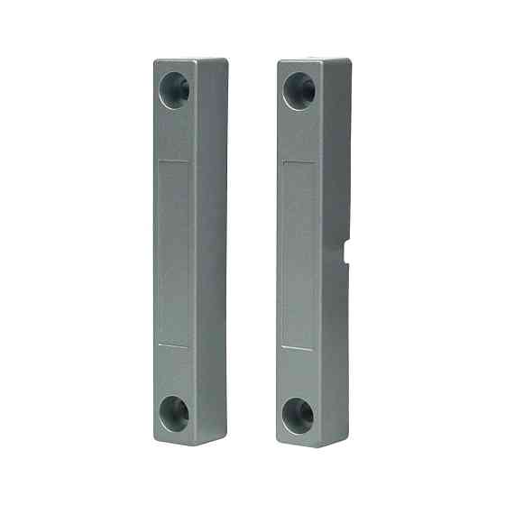 Датчик відчинення магнітоконтактний накладний Trinix СМК 1-1М Silver на металеві поверхні (27-00014) Київ