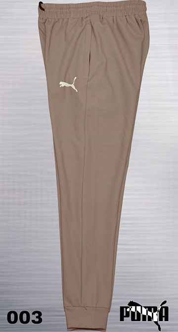 Чоловічі завужені штани під манжет Puma, тканина лакоста new Tech knit Суми - фото 6