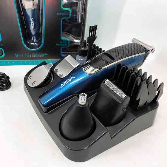 Машинка для стрижки з потужним акумулятором, Машинка для стрижки волосся з регульованою довжиною GH-77 Київ