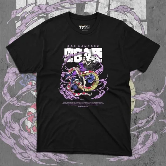 Футболка для підлітка хлопчика з принтом Ван Пис Boa Hancock 2 Розмір 160 Anime10226 Дніпро