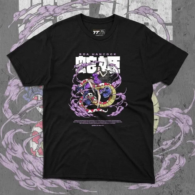 Футболка для підлітка хлопчика з принтом Ван Пис Boa Hancock 2 Розмір 160 Anime10226 Дніпро - фото 1