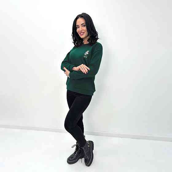 Женский батник с принтом 