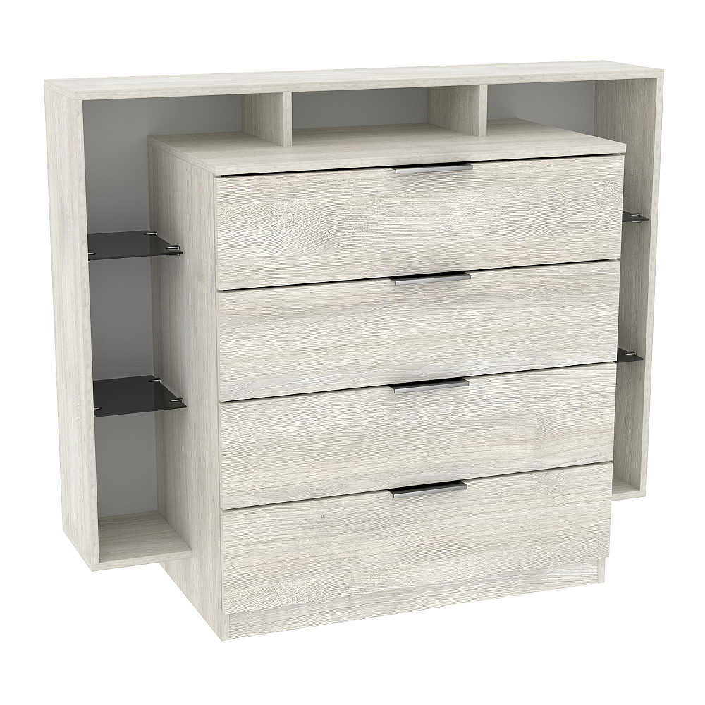 Комод Крістал, Дуб Шамоні Світлий, 1200/450/1000 Львів - фото 1