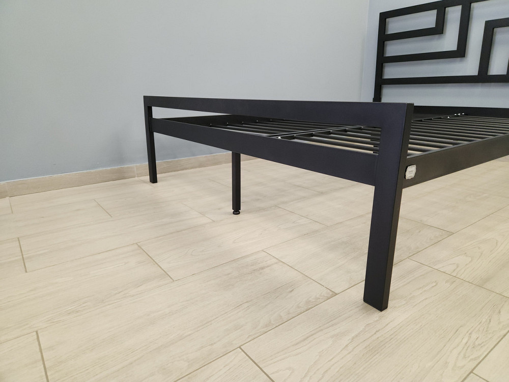 Двуспальная металлическая кровать Кингстон от ТМ Теnero 120х190, Каркас метал расстояние 8 см., 1 ящик Харьков - изображение 3