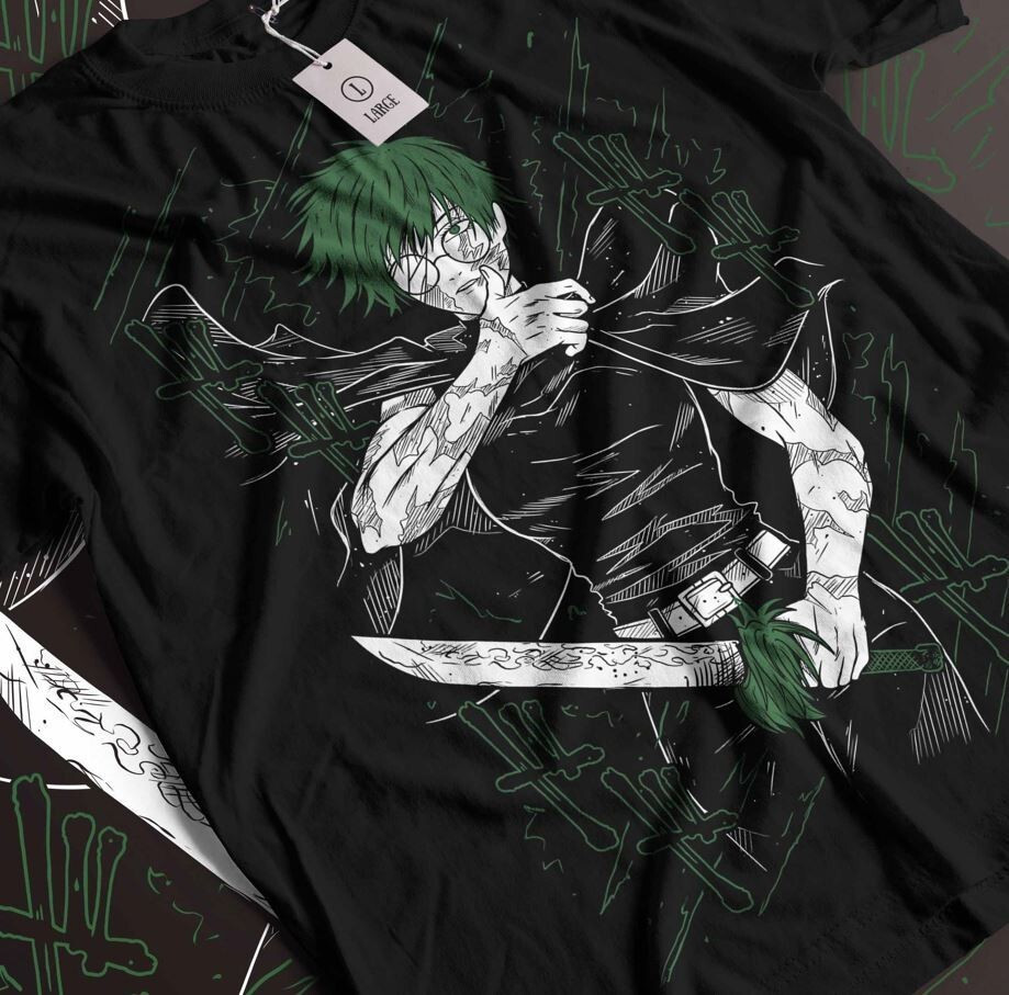 Футболка аниме Магическая битва оверсайз (S/M/L) Черний AnimeJ0999 Днепр - изображение 1