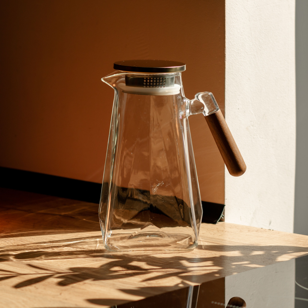 Чайник заварник скляний 2 л з ручкою Київ - фото 5