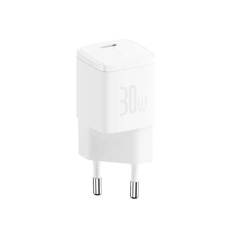 Мережевий зарядний пристрій Baseus Cube Pro Fast Charger 1C 30W EU White Київ - фото 1