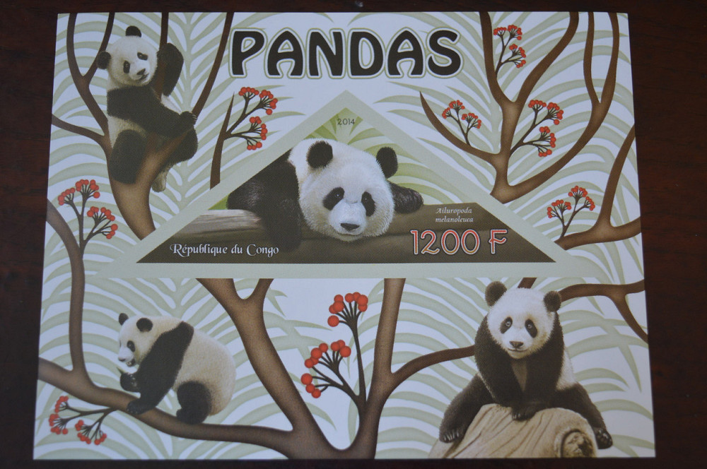 Конго. Фауна. Личности. Блок. 2014 р. (А-34) Полтава - фото 1