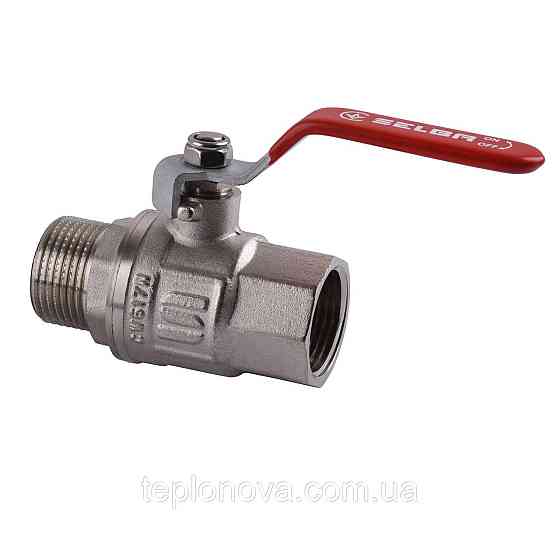 Кран кульовий прямий SELBA 1" НВ КР SL1505 Чернівці