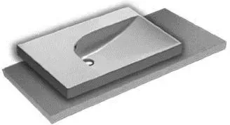 Раковина  Hatria Grandangolo G-75 75 Yxnt Киев - изображение 1