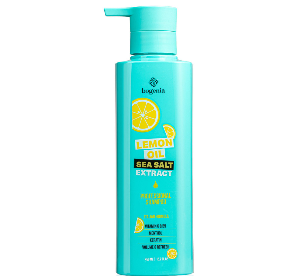Шампунь для волосся Bogenia Lemon Oil 450 мл професійний Запоріжжя - фото 1