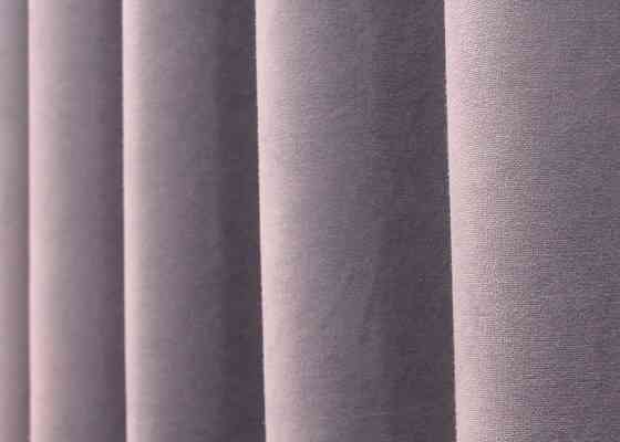 Шторная ткань микровелюр Petek цвет лавандовый 1493ш Киев