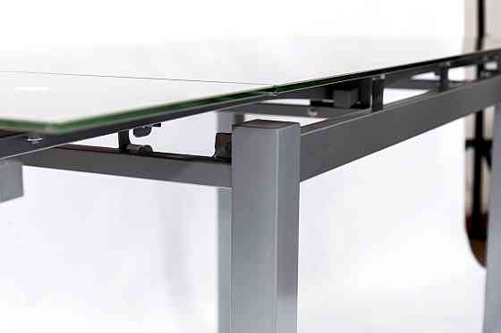 Стіл Венді XS-1025, 110/170*70, кавовий (скло) Київ