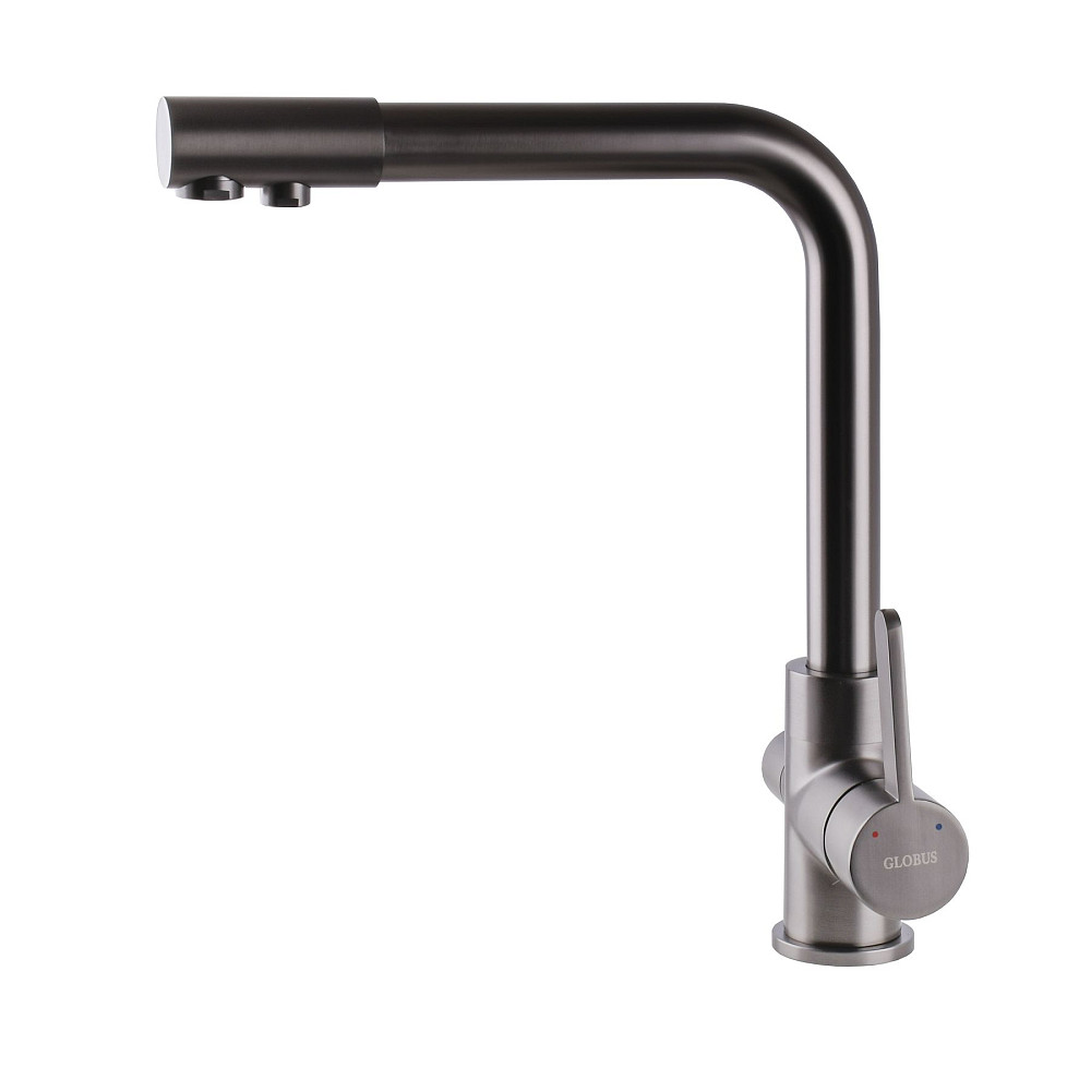 Змішувач для кухні під осмос Globus Lux LAZER GLLR-0444-11-GRAPHITE Тернополь - изображение 3
