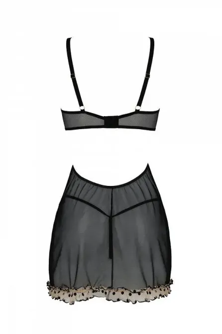 Пеньюар MARINA CHEMISE beige XXL/XXXL - Passion Львов - изображение 4